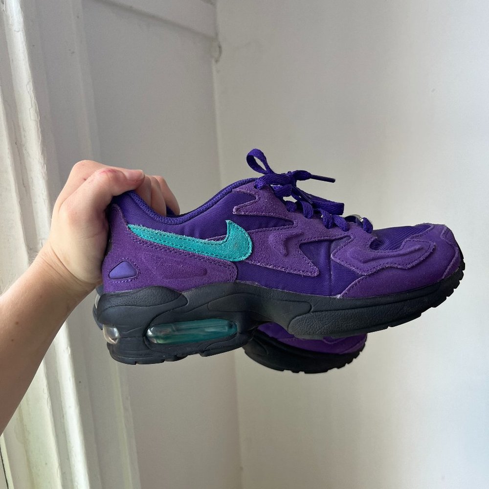 Purple Nike Air Max 2s
